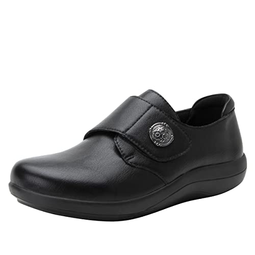 Alegria Women's Spright Black Smooth Shoes 8-8.5 M US