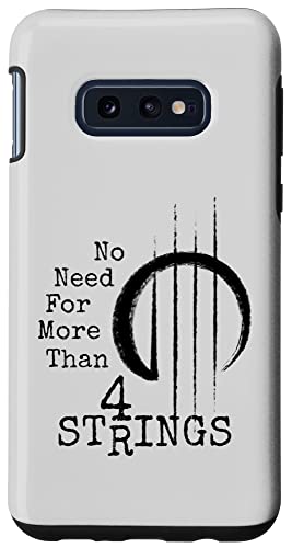 Galaxy S10e 4 Strings Ukulele Bass Violin Anti-Guitar Insult Diss Fun Case