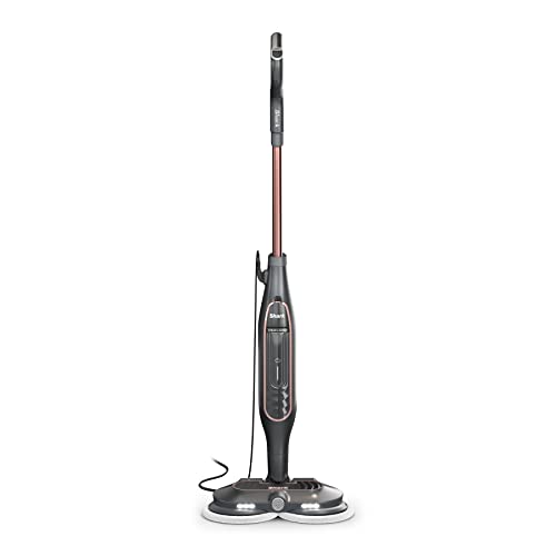 Shark S7201 Steam & Scrub with Steam Blaster Technology All-in-One Hard Floor Steam Mop with 3 Steam Modes & LED Headlights, Black