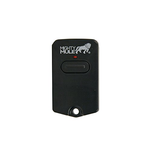 Mighty Mule Single Button Gate Opener Remote (FM135) , Black