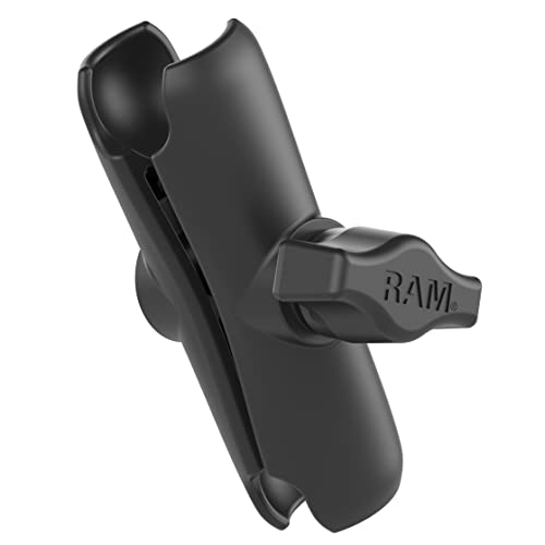 RAM Mounts RAM-B-201U Double Socket Arm (Medium) Compatible with RAM B Size 1' Ball Components