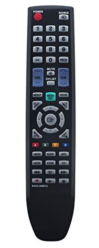 BN59-00997A Replaced Remote fit for Samsung TV LN19C450 LN22C450 LN26C450 LN32C450 PN42C450 LN26C450E1D PN50C450 SUB for BN59-00580A BN59-00852A BN59-00854A BN59-01041A BN59-00673A