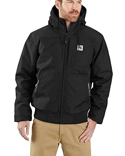 Carhartt mens Yukon Extremes Loose Fit Active Insulated Jacket, Black, Large US