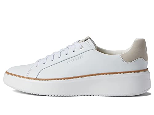 Cole Haan Women's Grandpro TopSpin Sneaker White/Dove 8 B - Medium