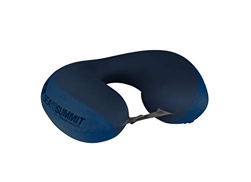 Sea to Summit Aeros Premium Traveller Inflatable Neck Pillow, Navy Blue