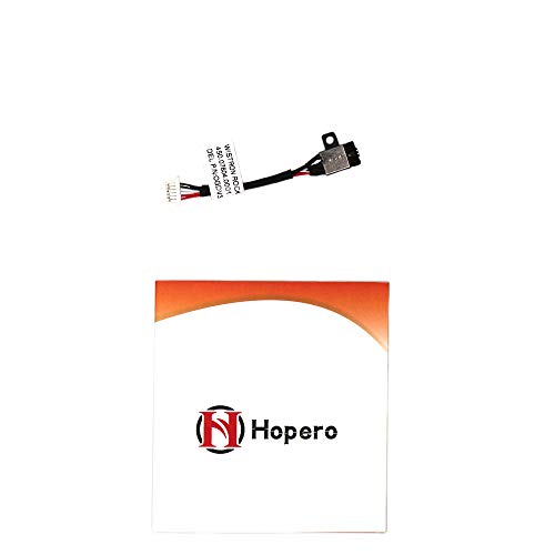 Hopero DC Power Jack Harness Cable Replacement for Dell Inspiron 11.6' i3168-0028BLU i3168-3271BLU i3168-9486BLU i3168-0027RED i3168-3272GRY i3168-3273BUN i3168-0030WHT i3168-3273WHT 2-in-1 Touch