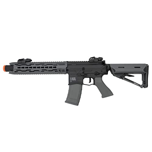 Valken ASL Series M4 Airsoft Rifle AEG 6mm Rifle - TRG - Black/Grey