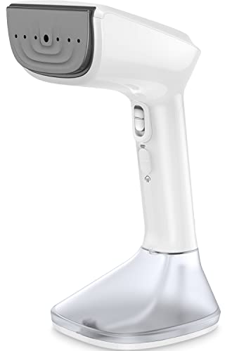 Steamer for Clothes - 1800W Powerful Steam, 2 Modes for Wet and Dry Ironing, 20-Second Fast Heat-up,Detachable Water Tank with Heat-Resistant Gloves -Removing Wrinkles.Only for 120V Countries.White