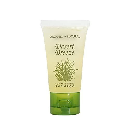 Desert Breeze Shampoo, Travel Size Hotel Toiletries, 1 oz. Flip Cap (Case of 20)