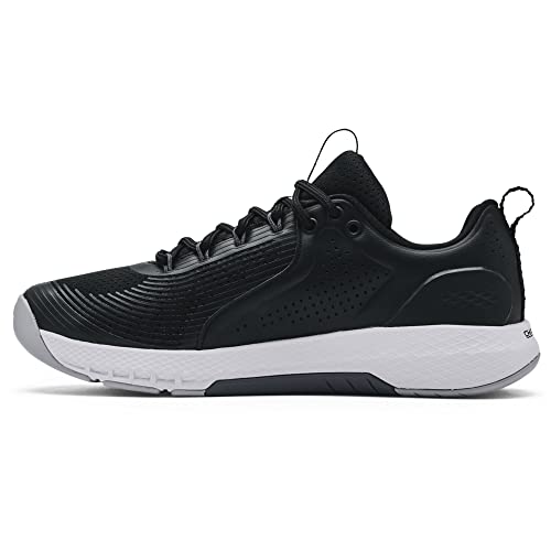 Under Armour Men's Charged Commit Tr 3, Black (001)/White, 14 X-Wide US