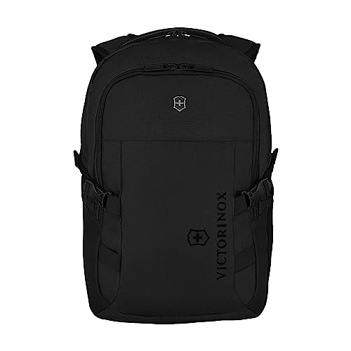 Victorinox VX Sport EVO Compact Backpack - Modern Backpack to Carry Travel Accessories - Includes Airflow Channels & Adjustable Straps - 20 Liters, Black