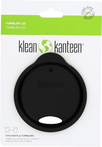 Klean Kanteen Tumbler Lid, Black, One Size