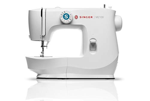 SINGER | M2100 Sewing Machine With Accessory Kit & Foot Pedal - 63 Stitch Applications - Simple & Great for Beginners