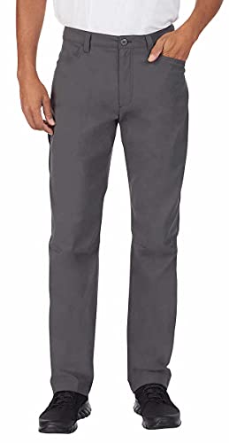 Eddie Bauer Men's UPF 50+ Tech Pants (36W x 30L, DK Smoke)