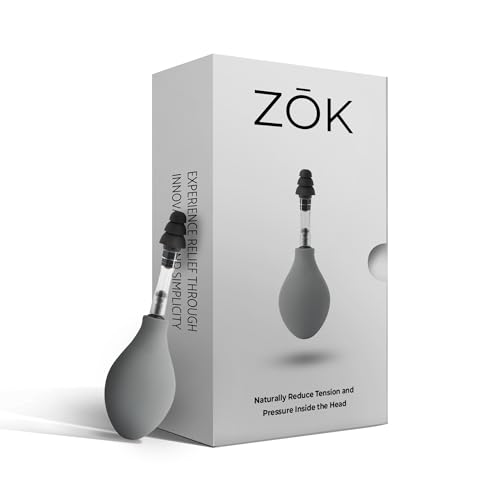 ZŌK: World’s First Consumer Migraine Product That Naturally Reduces Tension and Pressure from Headache and Migraine Symptoms Through Inner Ear Pressure Stimulation, White