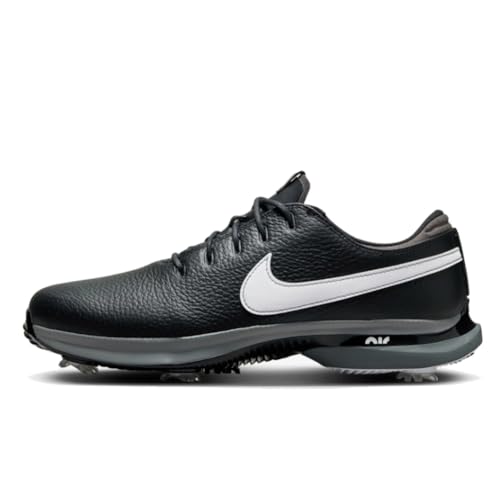 Nike Air Zoom Victory Tour 3 Men's Golf Shoes (DV6798-010,Black/White-Iron Grey-LT Smoke Grey) Size 7.5