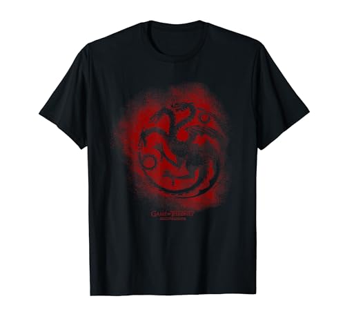 Game of Thrones Targaryen Sprayed Outline Sigil T-Shirt