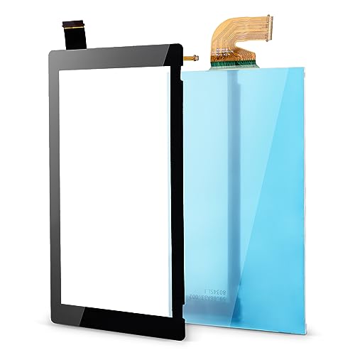 TOMSIN LCD Screen and Digitizer Touch Screen Replacement Parts for Nintendo Switch (HAC-001)