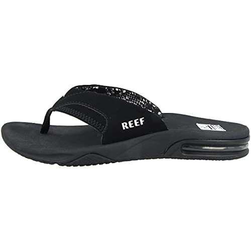 Reef Women's Sandals, Fanning, Black, 9