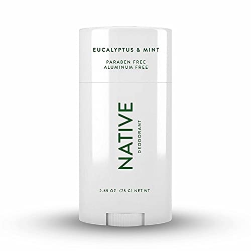 Native Deodorant Contains Naturally Derived Ingredients, 72 Hour Odor Control | Deodorant for Women and Men, Aluminum Free with Baking Soda, Coconut Oil and Shea Butter | Eucalyptus & Mint