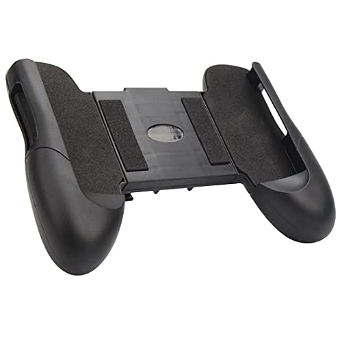 Portable 4.5-6.5 inch Mobile Phone Support Game Controller Joystick Grip Game Holder Handle with Bracket (Black Type 02)