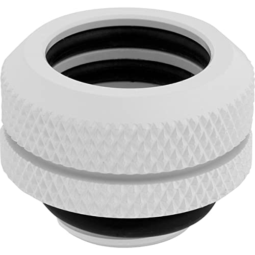 Corsair Hydro X Series XF Hardline 14mm OD Fitting Four Pack — White