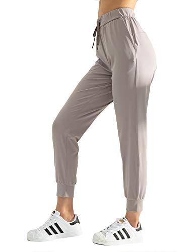 AJISAI Women’s Joggers Pants Drawstring Running Sweatpants with Pockets Lounge Wear Cloud M