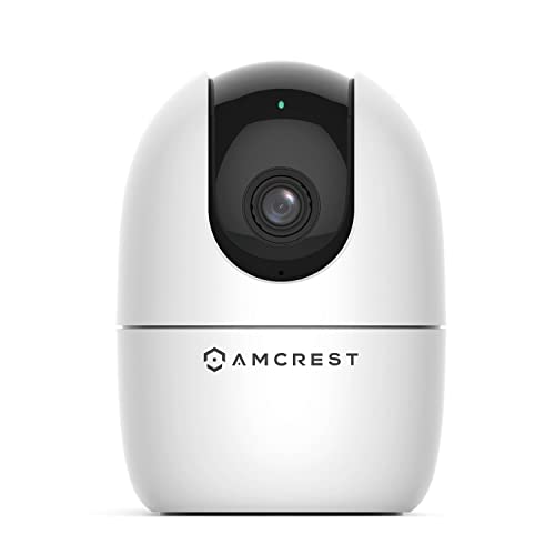 Amcrest 1080P WiFi Camera Indoor, Nanny Cam, Dog Camera, Sound & Baby Monitor, Human & Pet Detection, Motion-Tracking, w/ 2-Way Audio, Phone App, Pan/Tilt Wireless IP Camera, Night Vision (Renewed)