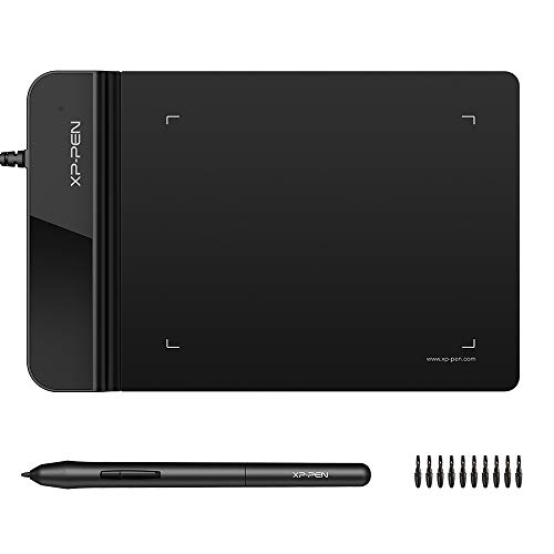 Drawing Tablet XPPen G430S OSU, Graphic Drawing Tablet with 8192 Levels Pressure Battery-Free Stylus, 4 x 3 inch Ultrathin, for OSU Game, Online Teaching Compatible with Window/Mac Black