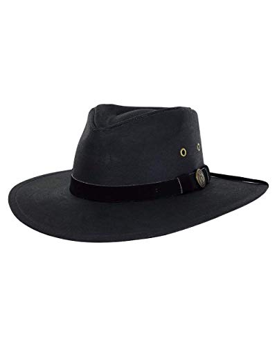 Outback Trading Company Cowboy-Hats, Black, Large