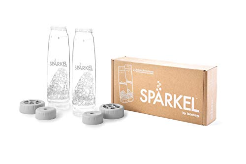 SPÄRKEL Bottle 2-Pack - 2x 750ml (25.4oz.) - Always have a bubbly drink ready - Use Beverage System