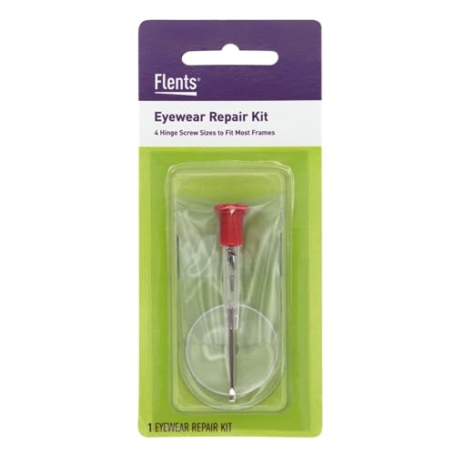 Flents Eyewear Eye Glasses Repair kit, with Magnifying Glass