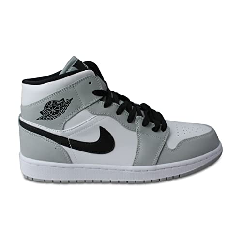 Jordan Mens Air 1 Mid 554724 092 Light Smoke Grey - Size 9.5