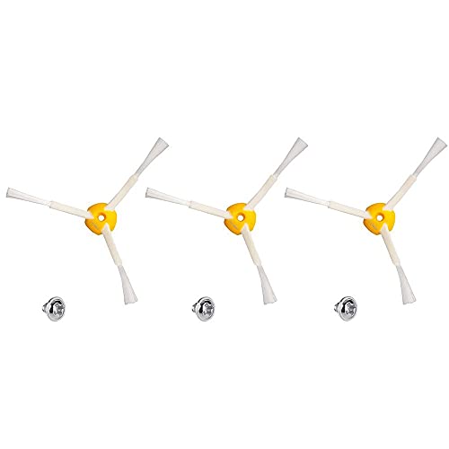 EEEKit 3 Pack 3 Arm Side Brushes Kit for iRobot Roomba 500 & 600 & 700 Series 600 610 620 760 770 780 Vacuum Cleaner Replacement Set