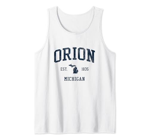 Orion MI Vintage Athletic Sports JSN1 Tank Top