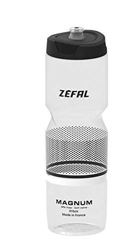 Zefal Magnum Soft Water Bottle, Translucent, 975 ml