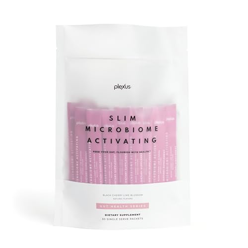 Plexus Slim MicroBiome Activating Black Cherry Lime Blossom, Dietary Supplements, 30 Individual Bars