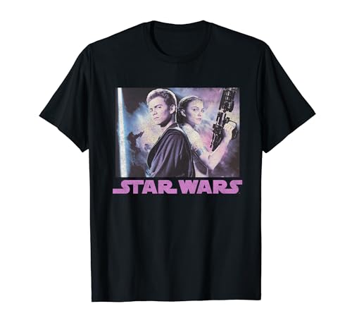 Star Wars Padme & Anakin Portrait T-Shirt