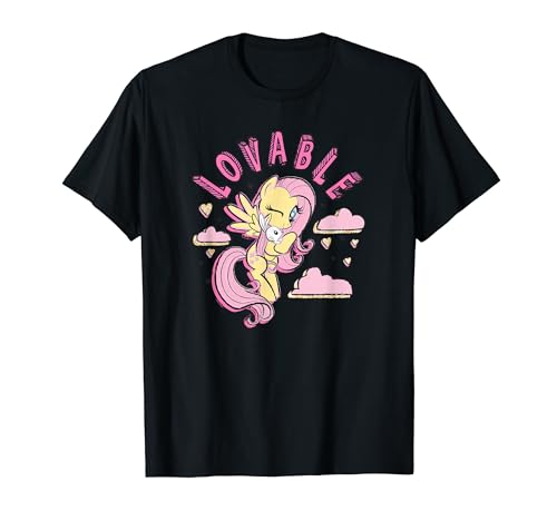 My Little Pony: Friendship Is Magic Fluttershy Lovable Logo T-Shirt