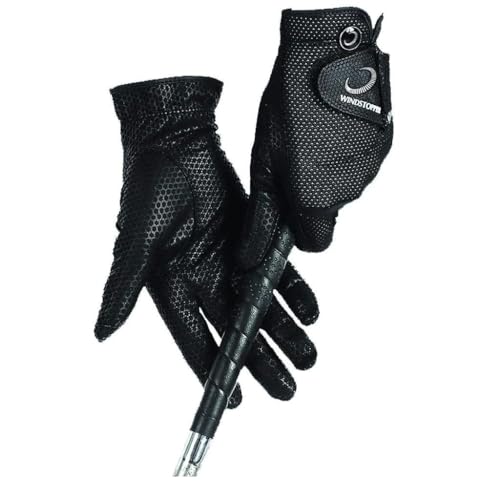 Zero Restriction Men's Rain Gloves, Black, Large