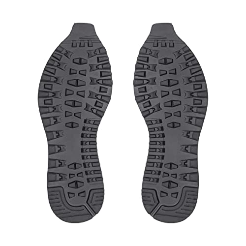 GULELAYAR Anti-Slip Rubber Shoe Repair Materials, Full Sole Replacement, Black, 11.8x4.53 in, 0.2 in