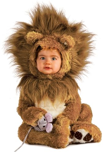 Rubie's Infant Noah's Ark Lion Cub Romper, Brown/Beige, 12-18 Months