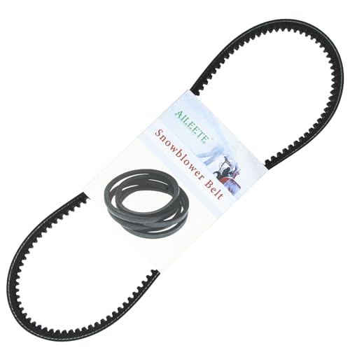 AILEETE 954-04050A Snow Thrower Auger Belt 1/2'' x 35'' for MTD Craftsman Troy-Bilt Cub Cadet Yard Man Yard Machines Snowblower, Replaces 754-04050 754-04050A 954-04050