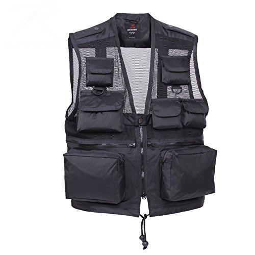 Rothco Recon Vest,Black,Medium