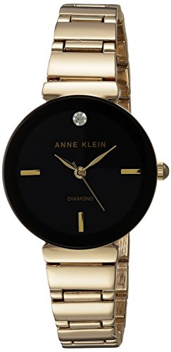 Anne Klein Women's Genuine Diamond Dial Bracelet Watch