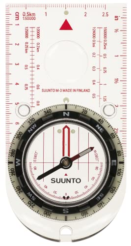 SUUNTO M-3 NH Compass, Advanced Features for Navigation, Luminecent Markings for Use in Low Light