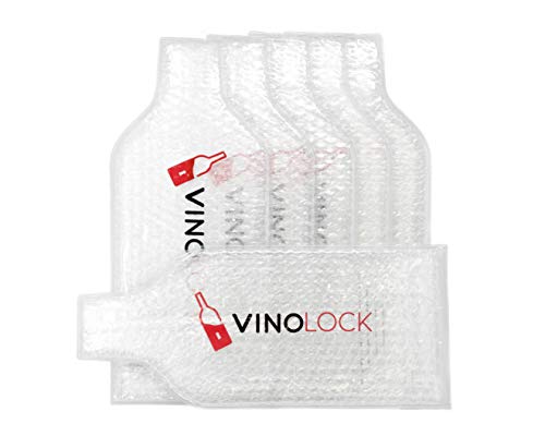 Wine Protector Bag For Airline Travel by Vinolock - 6 pack