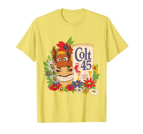Colt 45 Classic Floral Donkey T-Shirt