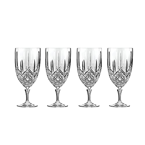 Marquis by Waterford Markham Iced Beverage Set of 4, 4 Count (Pack of 1), Clear