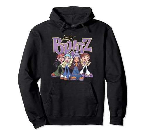 Bratz Original Four Group Shot Logo Pullover Hoodie